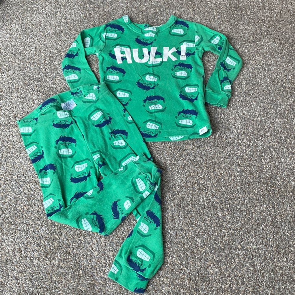 Gap Hulk pajamas